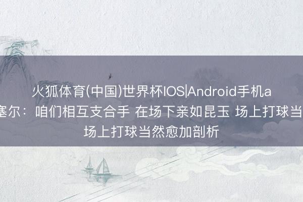 火狐体育(中国)世界杯IOS|Android手机app下载 瓦塞尔：咱们相互支合手 在场下亲如昆玉 场上打球当然愈加剖析