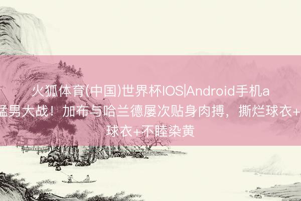 火狐体育(中国)世界杯IOS|Android手机app下载 猛男大战!加布与哈兰德屡次贴身肉搏,撕烂球衣+不睦染黄