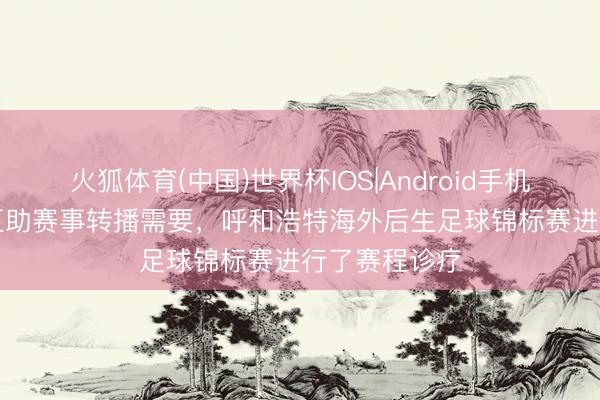 火狐体育(中国)世界杯IOS|Android手机app下载 为互助赛事转播需要，呼和浩特海外后生足球锦标赛进行了赛程诊疗